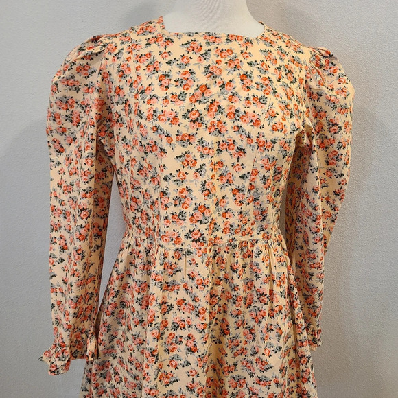 Batsheva x Laura Ashley Crosby Rose Floral Mini Dress - Picture 5 of 10